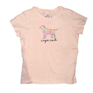 Cape Cod Cuffy’s Light Pink Dog Graphic Tee
